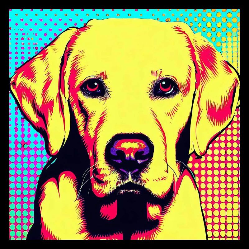 Labrador Pop Art