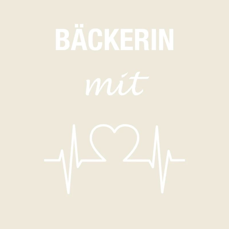 Bäckerin Herzschlag Backen
