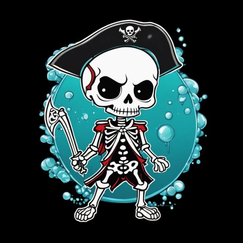 Squelette de pirate