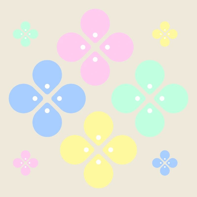 Pastel flower