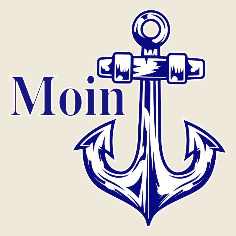 Moin mit Anker