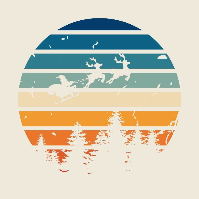 Retro-Weihnachtsmann