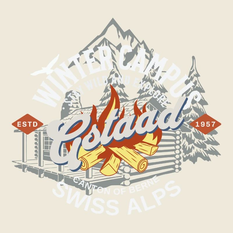 Gstaad winter campus outdoor coul