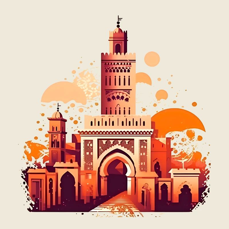 Marrakesch, eine einzigartige Atmosphäre.