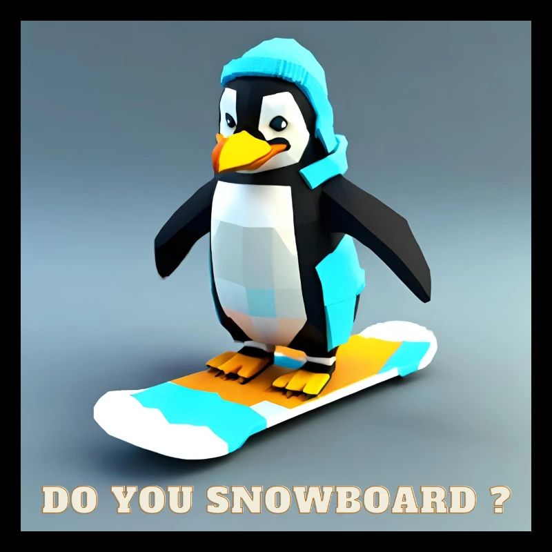 Snowboard Pingu