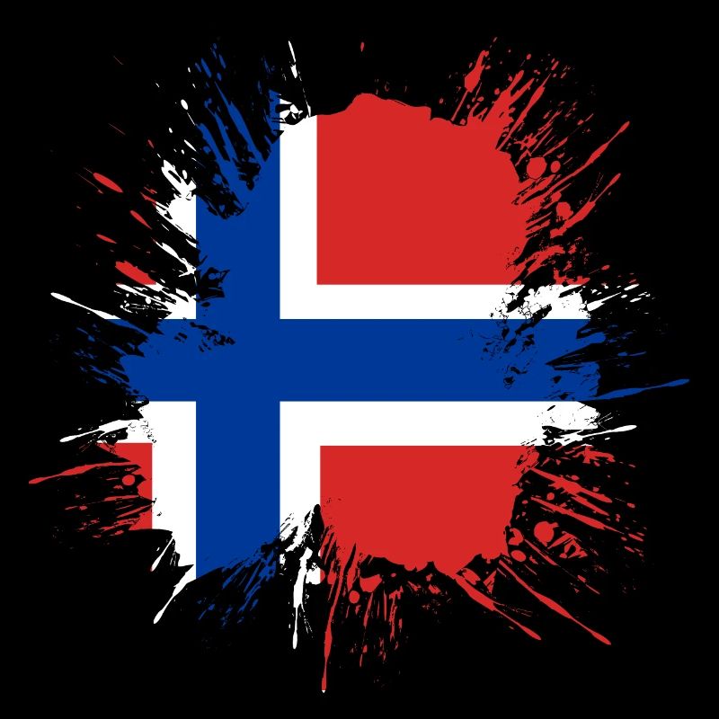 Drapeau de la Norvège Scandinavie Drapeau norvégien