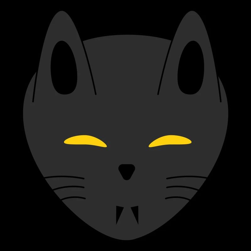 Halloween vampire cat