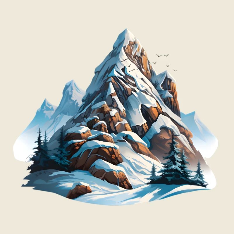 Sur la crête sommitale