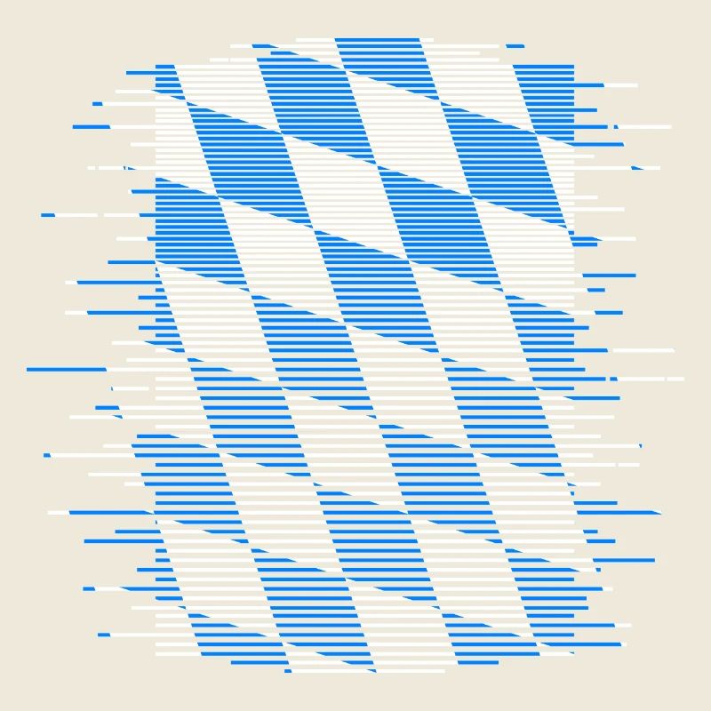 Drapeau de la Bavière aspect utilisé Drapeau bavarois Vintage