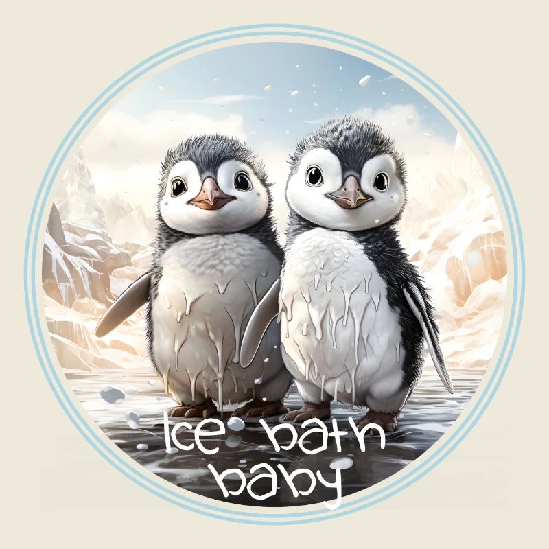 Bain de glace bébé