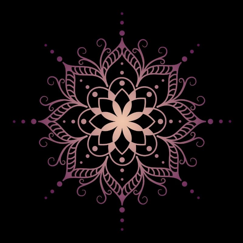 Mandala in rosa