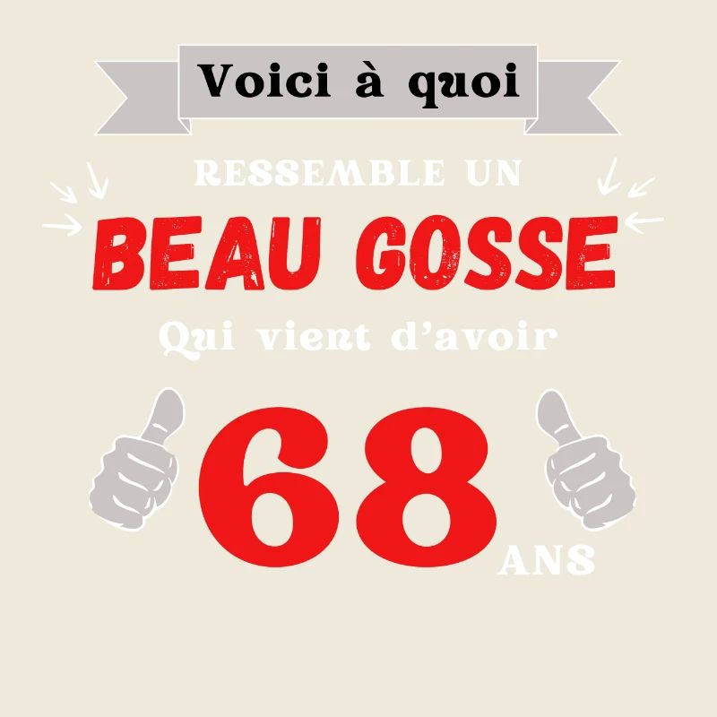 Das sieht aus wie ein hübsches 68-jähriges Kind