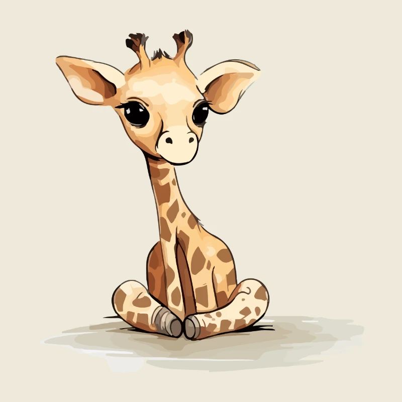 Lolo le Bébé girafe