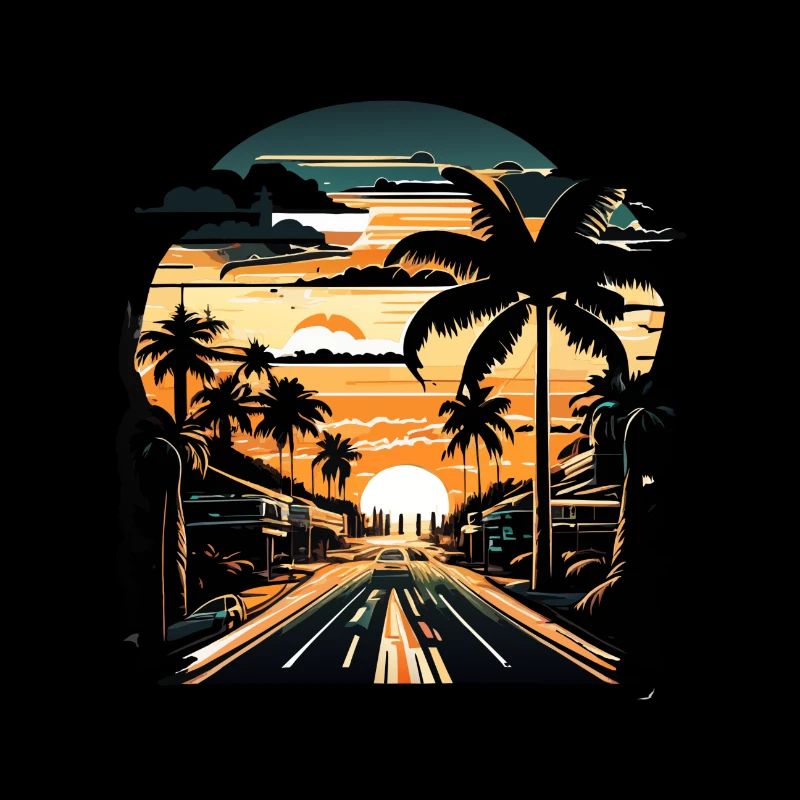 Coucher de soleil