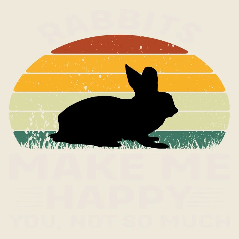 Les lapins me rendent heureux