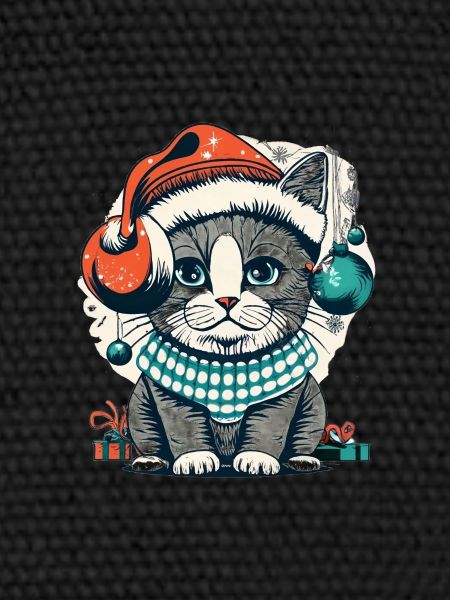 Chat de Noël