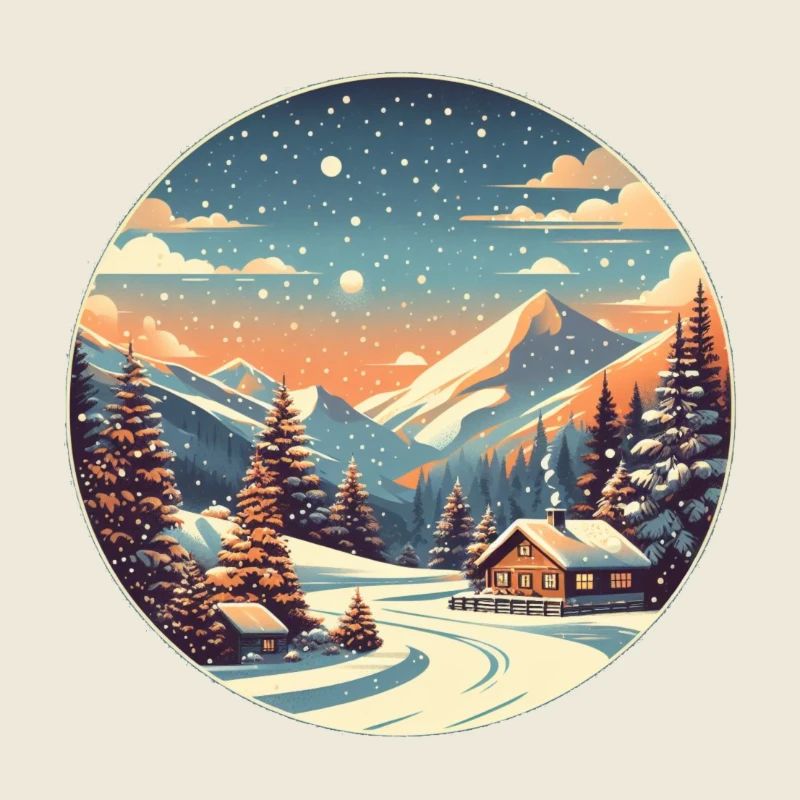 Winter Landscape - Snow, Forest, Winter, Mountains