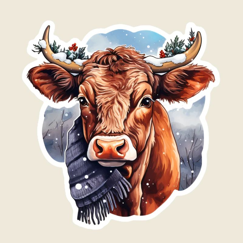 Vache de Noël