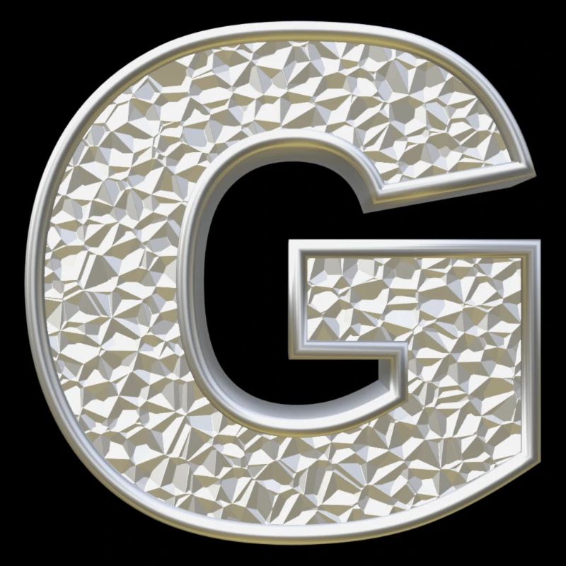 G, letter, letter G, initial, initial G, monogram,