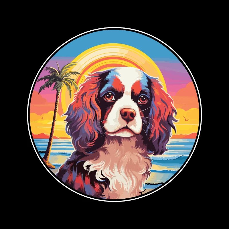 Cavalier King Charles Épagneul Race De Chien Coloré C