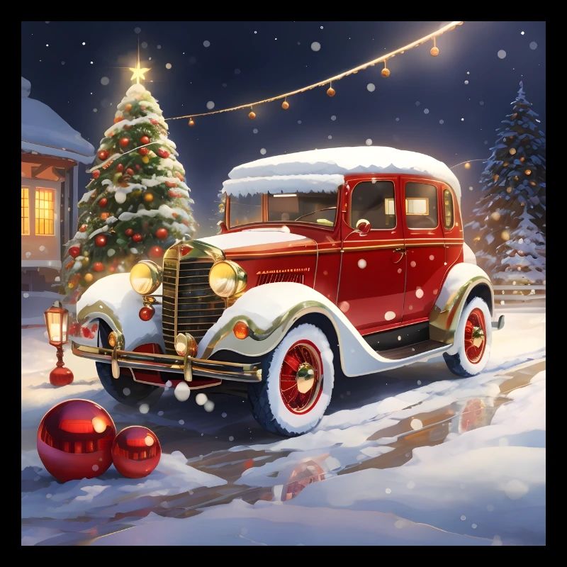 Oldtimer zu Weihnachten