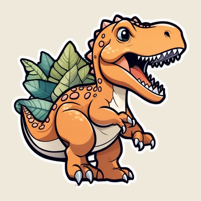 dinosaure dessin animé