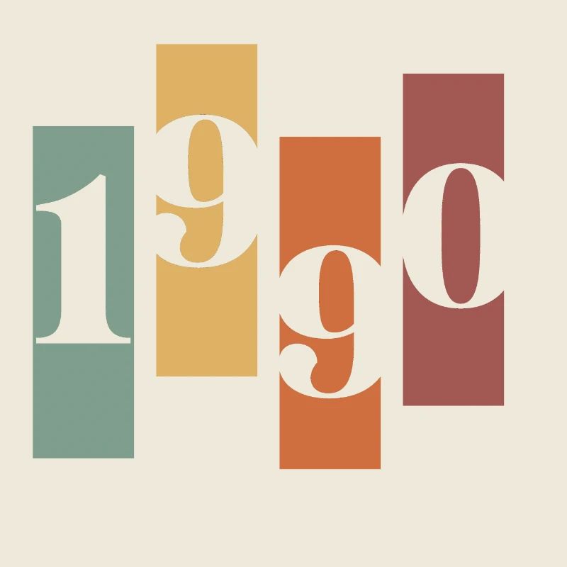 1990er Vintage Retro Möbel