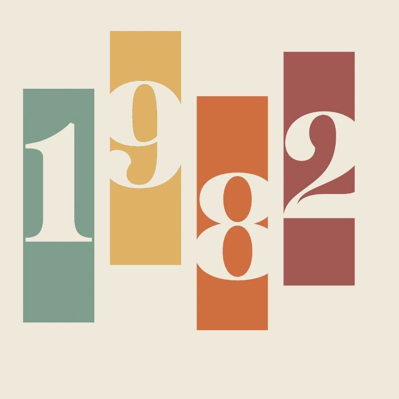 1982 Vintage Retro
