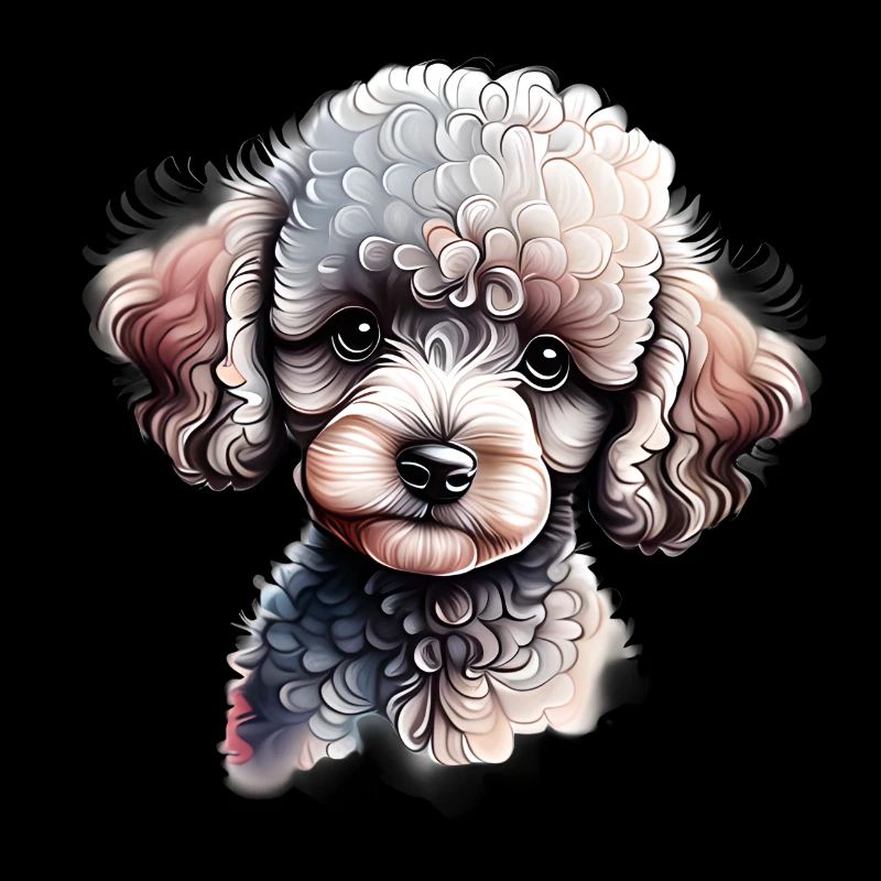 Caniche Chien Propriétaire Caniche Chiot Chien Amour Chien Chiot