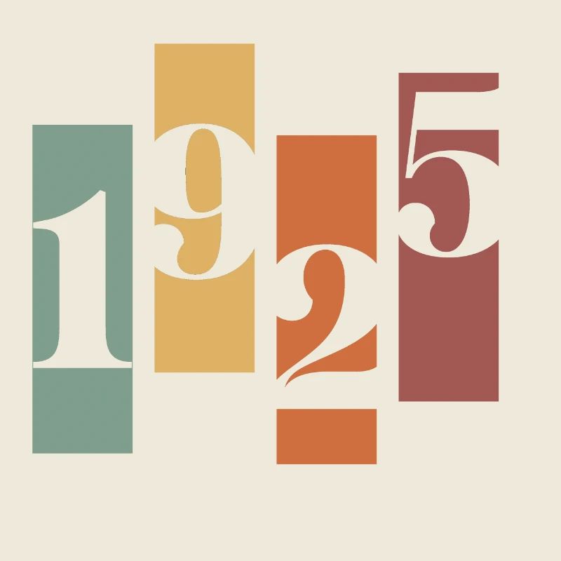 1925 vintage rétro