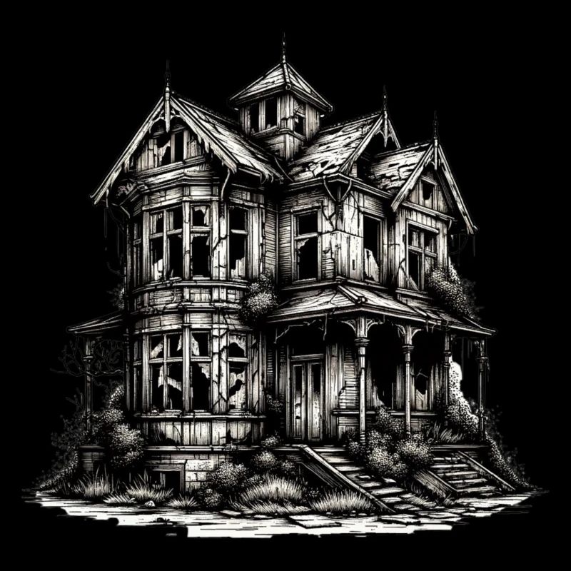 Desolate Urbex House - Eine Geschichte der Dekadenz u