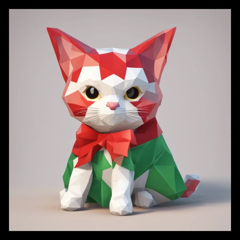 Weihnachts Katze