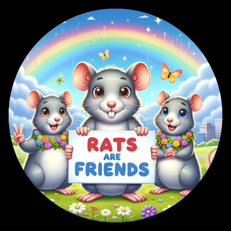 Les rats sont des amis