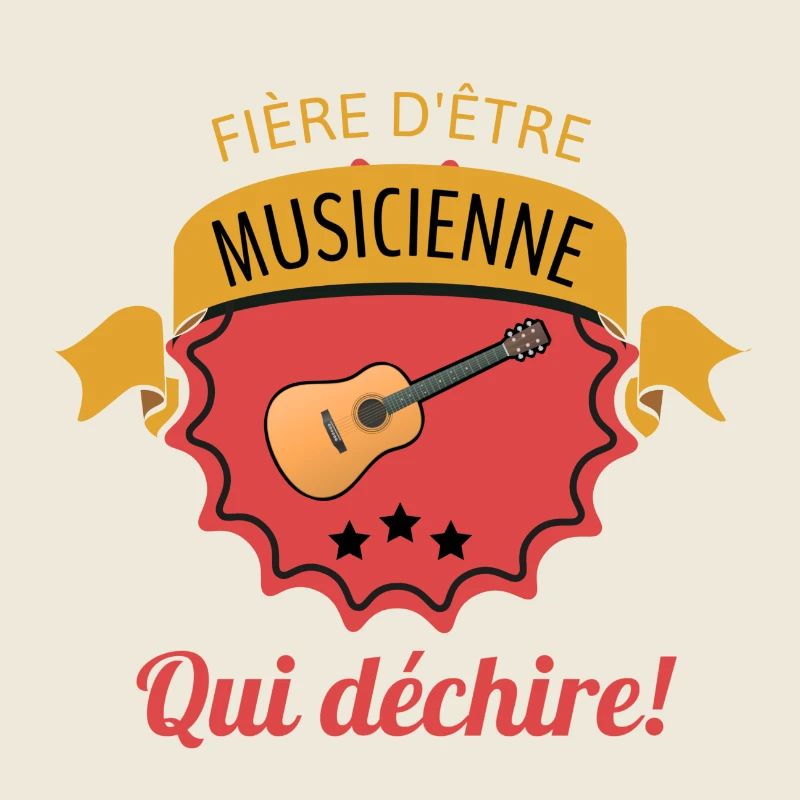 Musicienne qui déchire