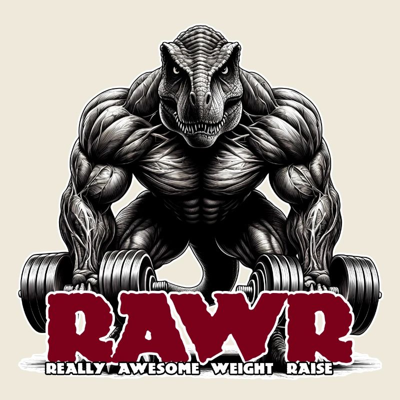 T-Rex Dumbbell RAWR