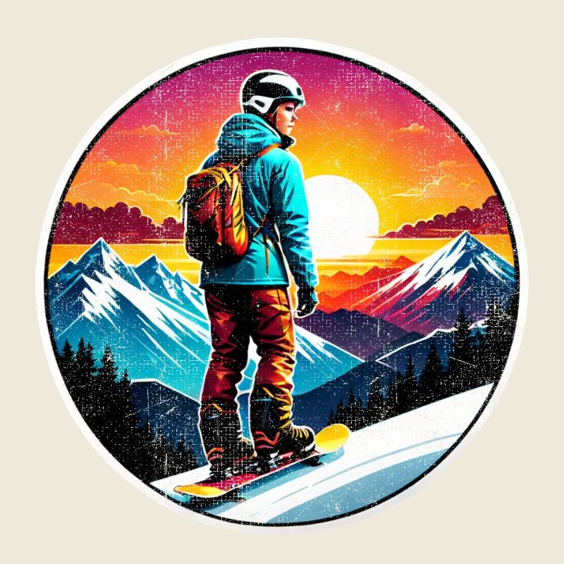 snowboard neige et ski