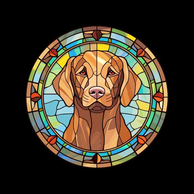 Chesapeake Bay Retriever Hunderasse Buntglas C