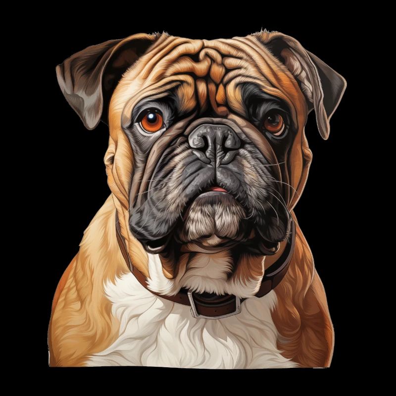 Portrait de bouledogue
