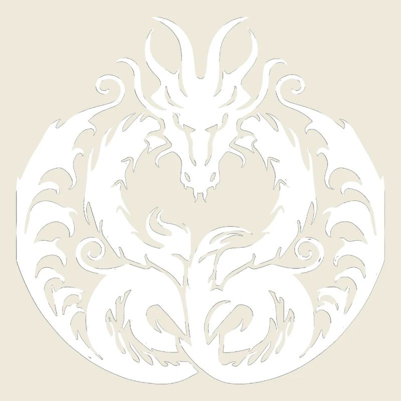 Fantasy Drache Anime Drachenkopf Mythisches Reptil