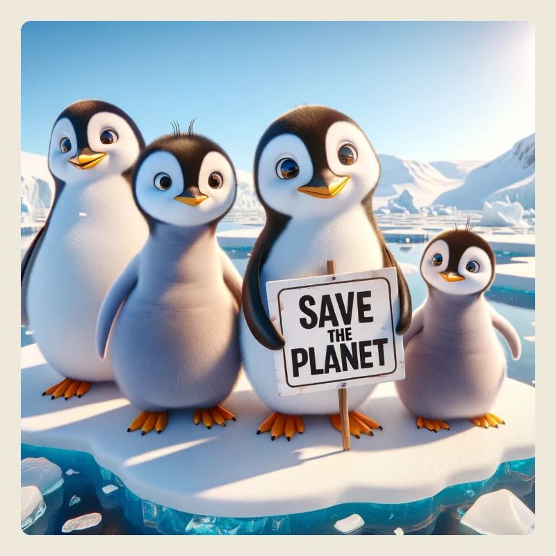 Famille de pingouins