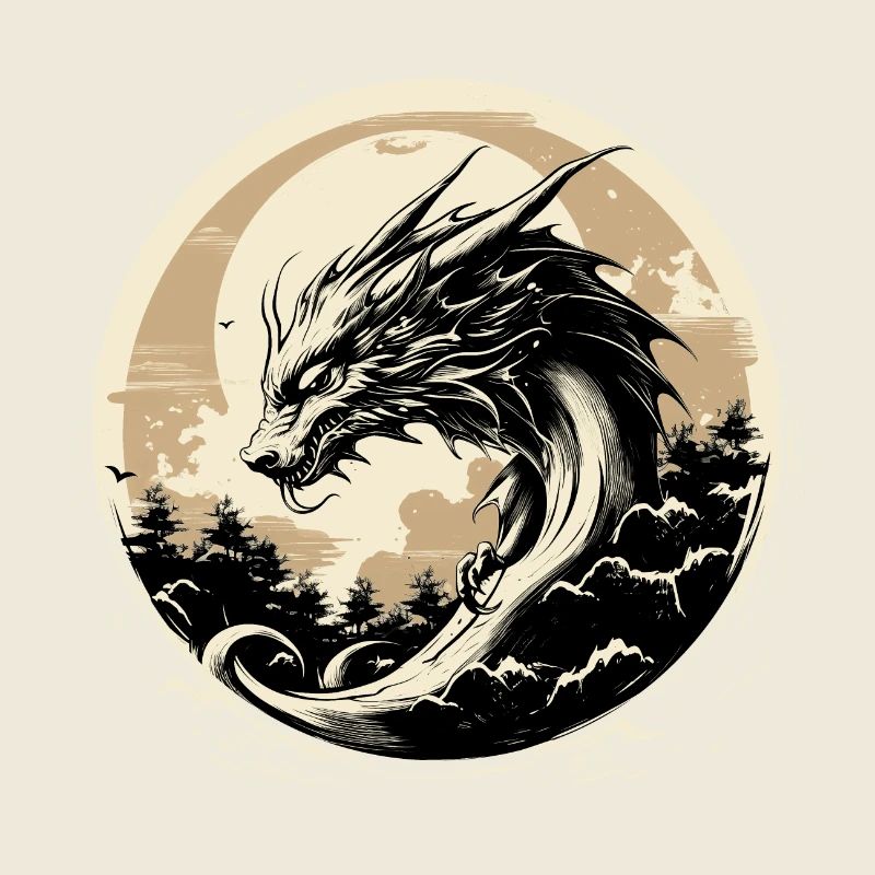 Asiatischer Drache