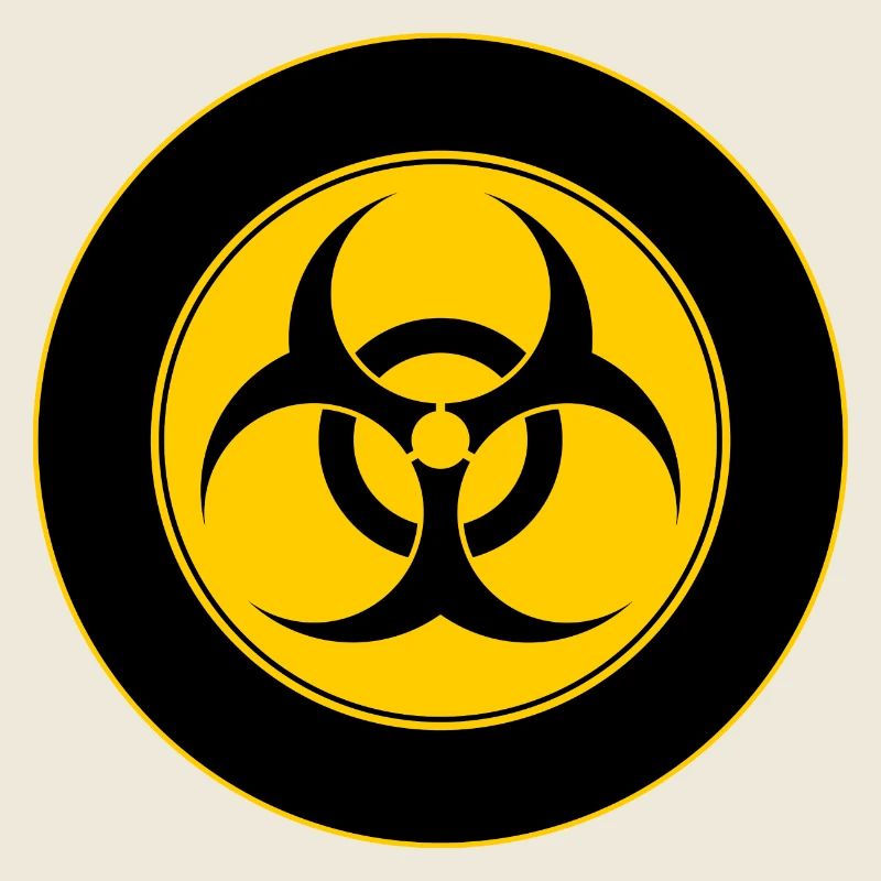 Mod Biohazard Schild
