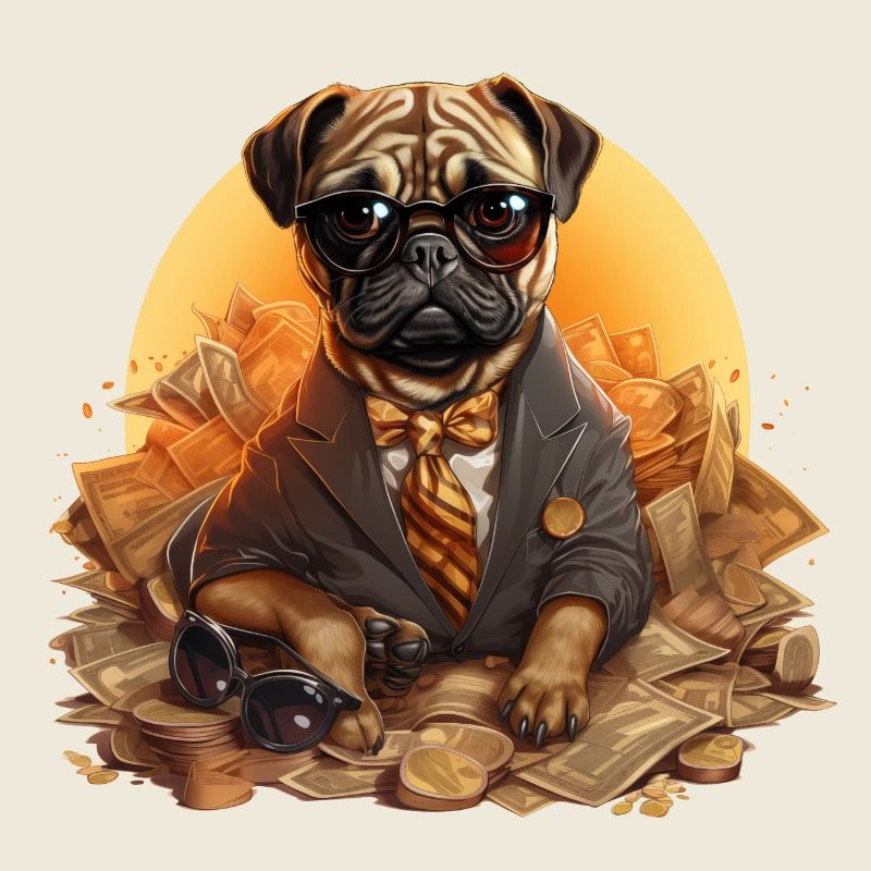 Pug Gold Digger