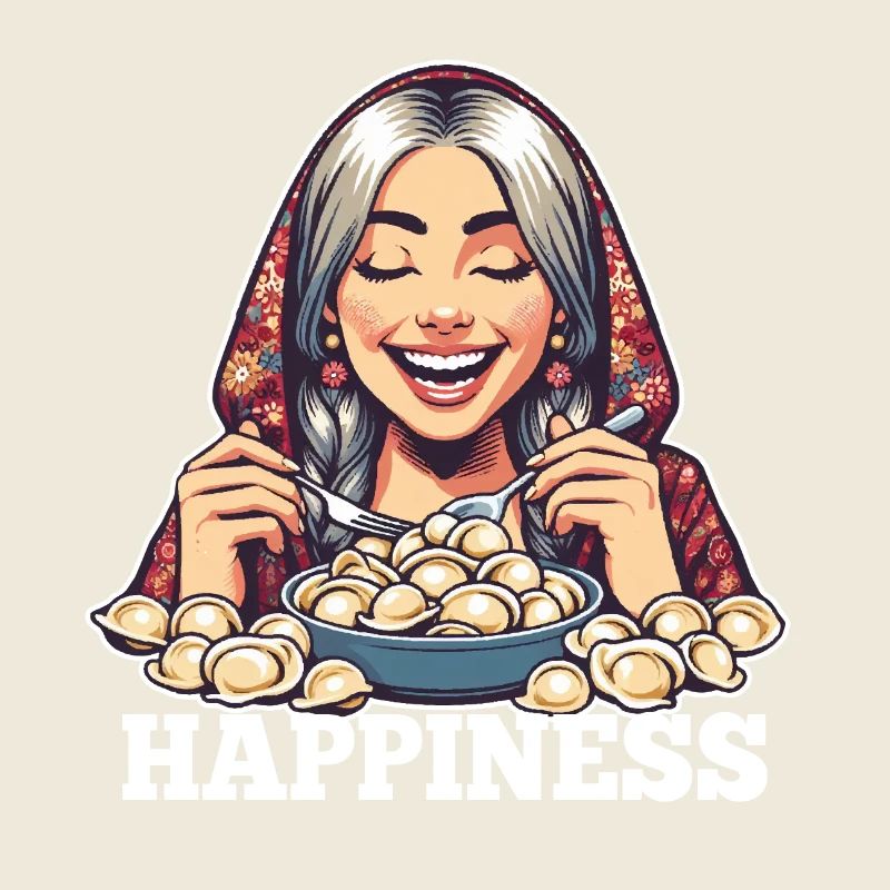 Pelmeni Glück Geschenk