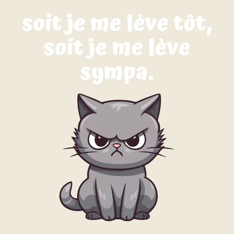 Entweder ich stehe früh auf oder ich wache schön auf