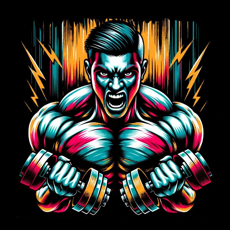 Intensive Muscle Training: Powerlifting Portrait