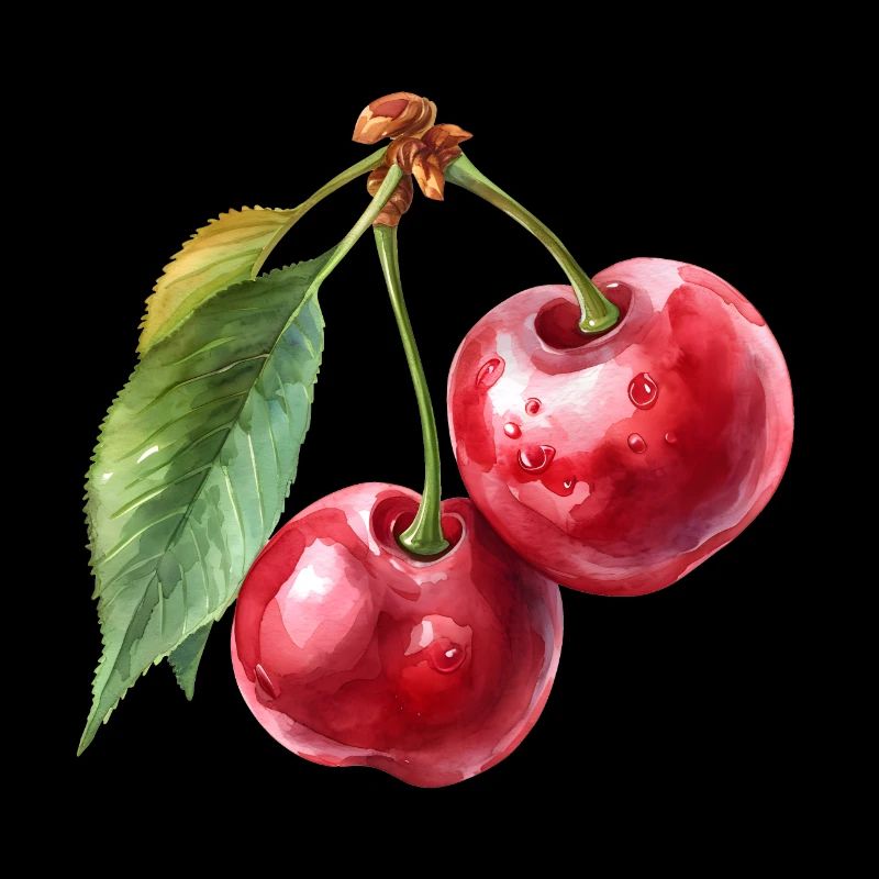 Cocktail Cherry for Summer Fruit Cherries