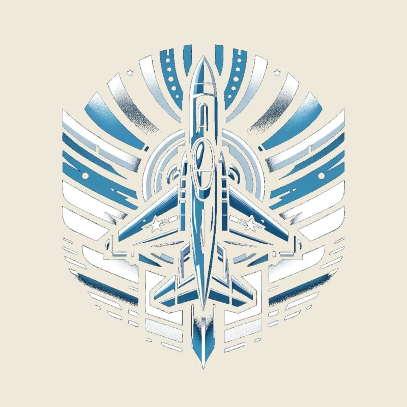 Überschall-Flug-Emblem