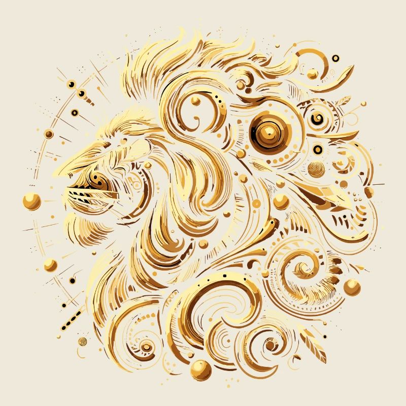 Löwengold-Muster