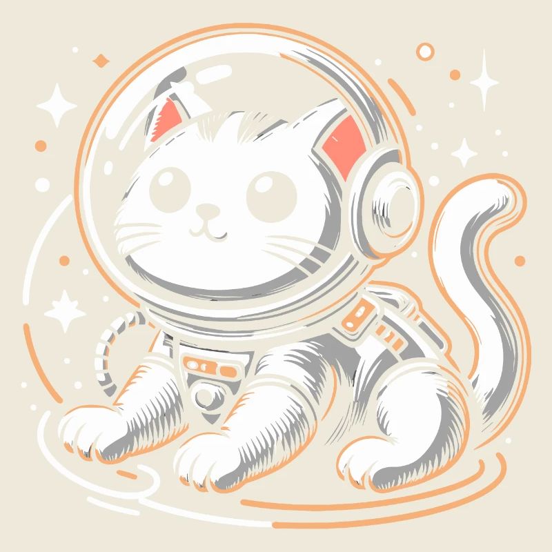 Chat astronaute
